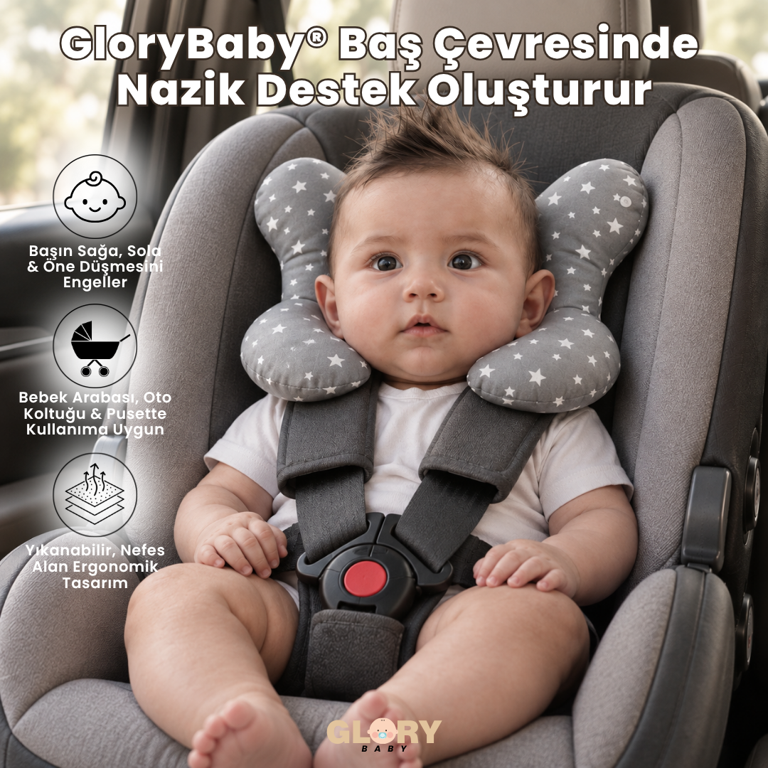 GloryBaby® Bebek Baş Destek Yastığı