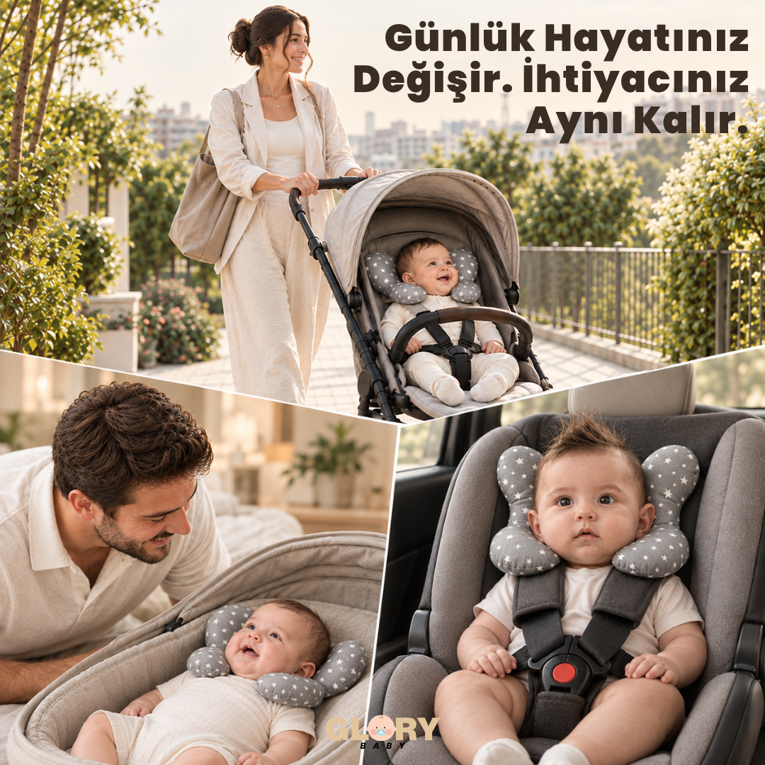 GloryBaby® Bebek Baş Destek Yastığı