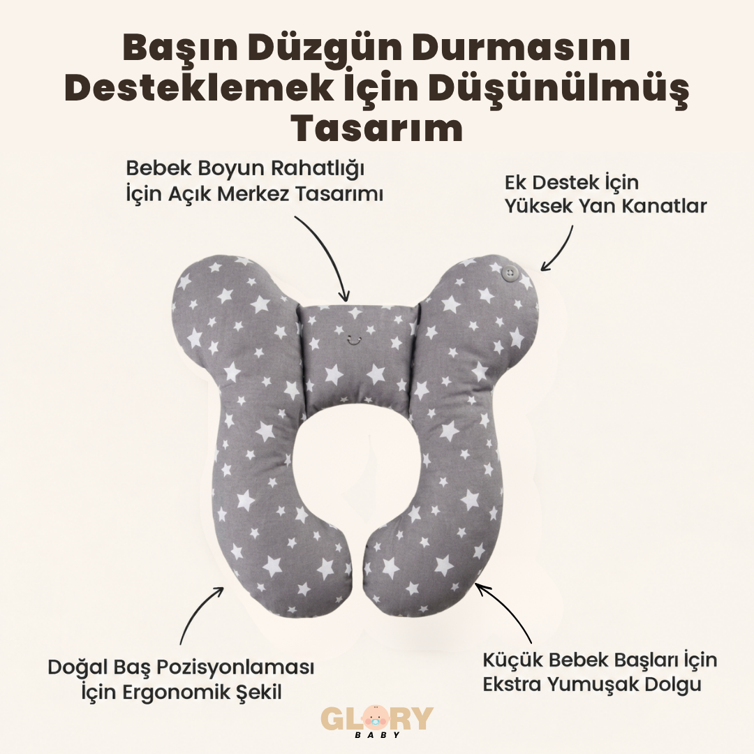 GloryBaby® Bebek Baş Destek Yastığı