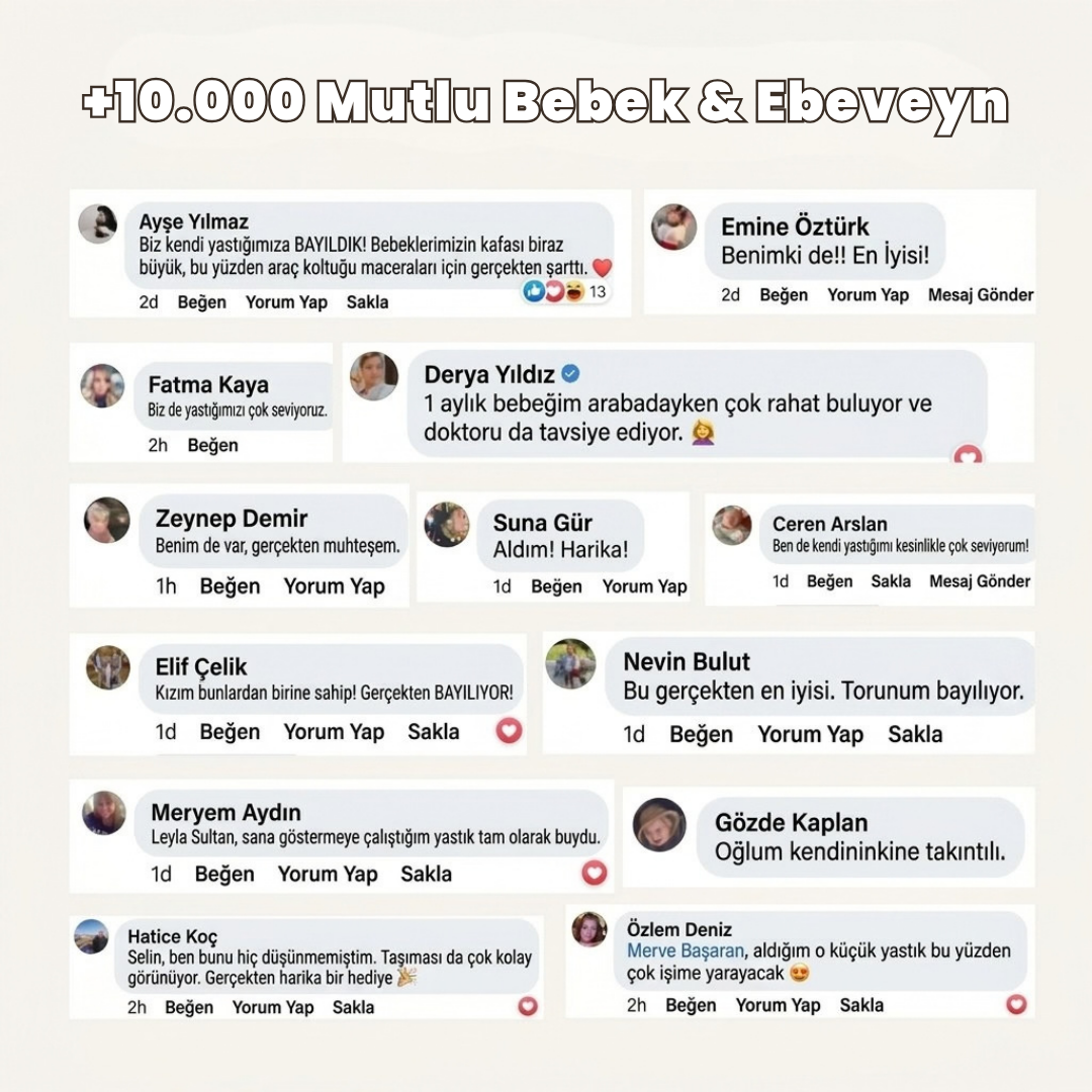 GloryBaby® Bebek Baş Destek Yastığı