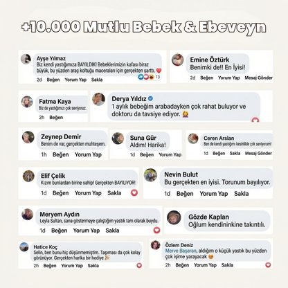 GloryBaby® Bebek Baş Destek Yastığı